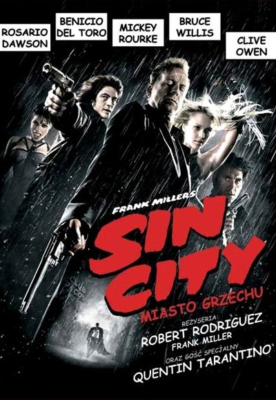 Fragment z Filmu Sin City - Miasto grzechu (2005)